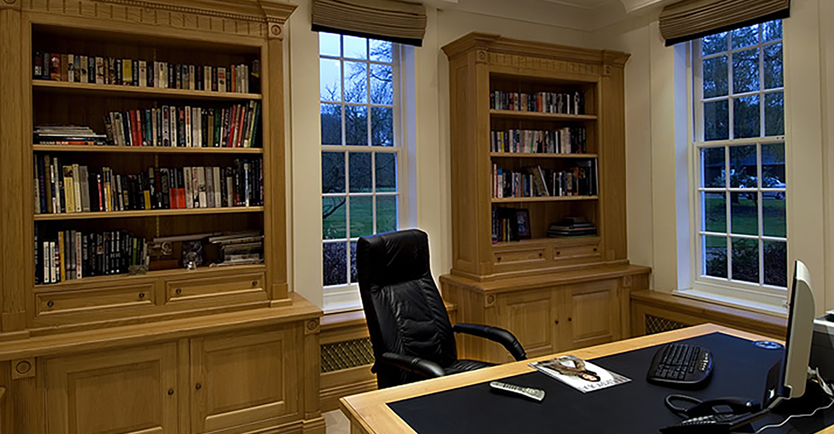bespoke oak study kent